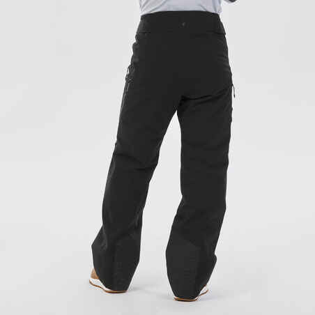 MEN’S SKI TROUSERS FR100 - BLACK