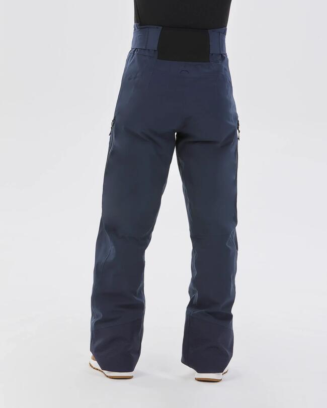 Pantaloni sci uomo FR500 New Padding blu