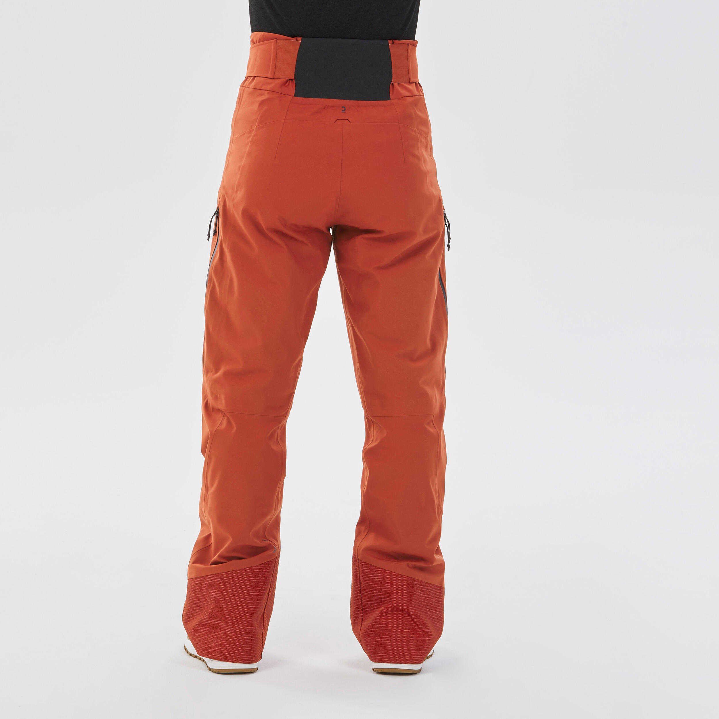 Men's Winter Pants - FR 500 Orange - Dark sepia - Wedze - Decathlon