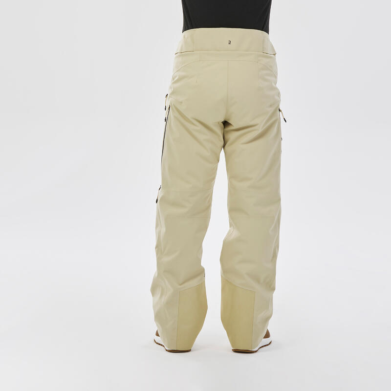 Pantaloni sci uomo FR100 beige