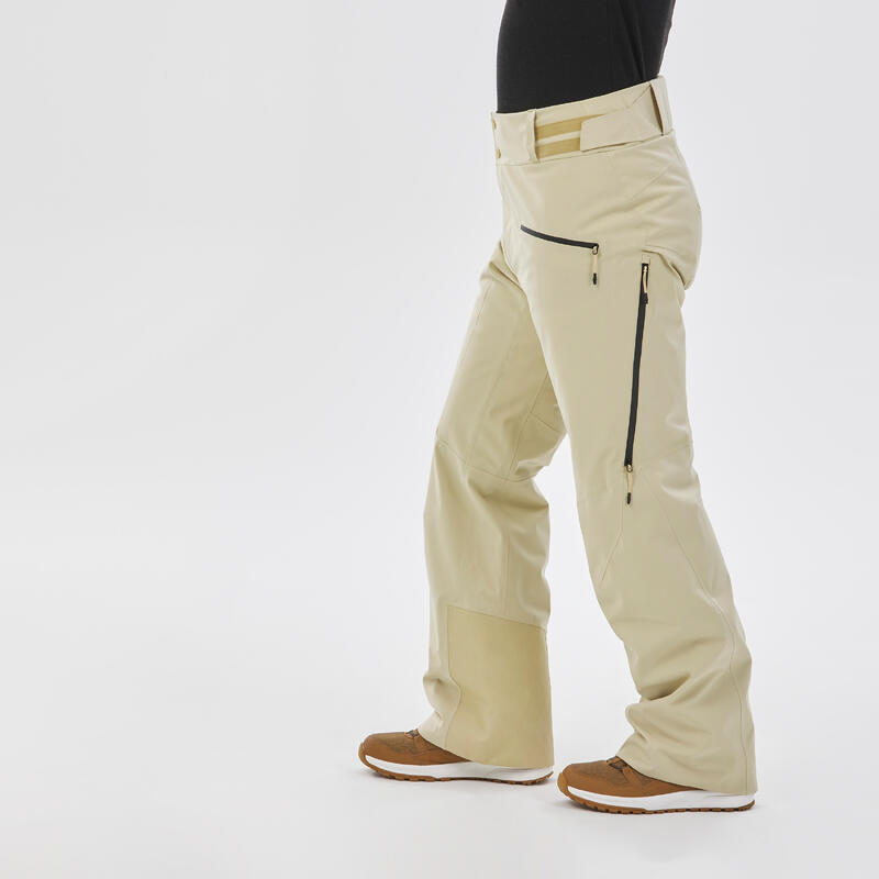 PANTALON SKI HOMME FR100 - BEIGE