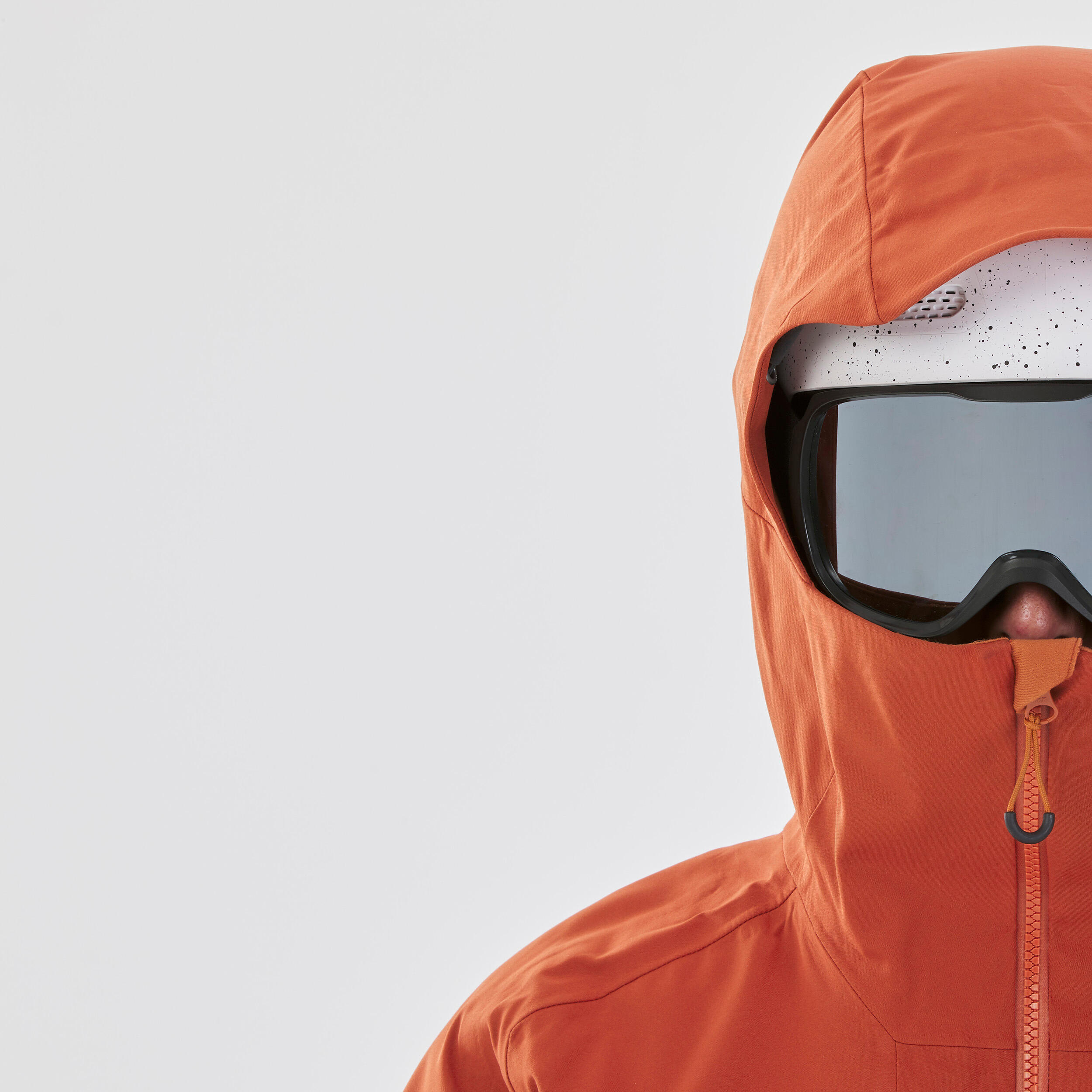 Men's Ski Jacket - FR500 - Terracotta 8/16