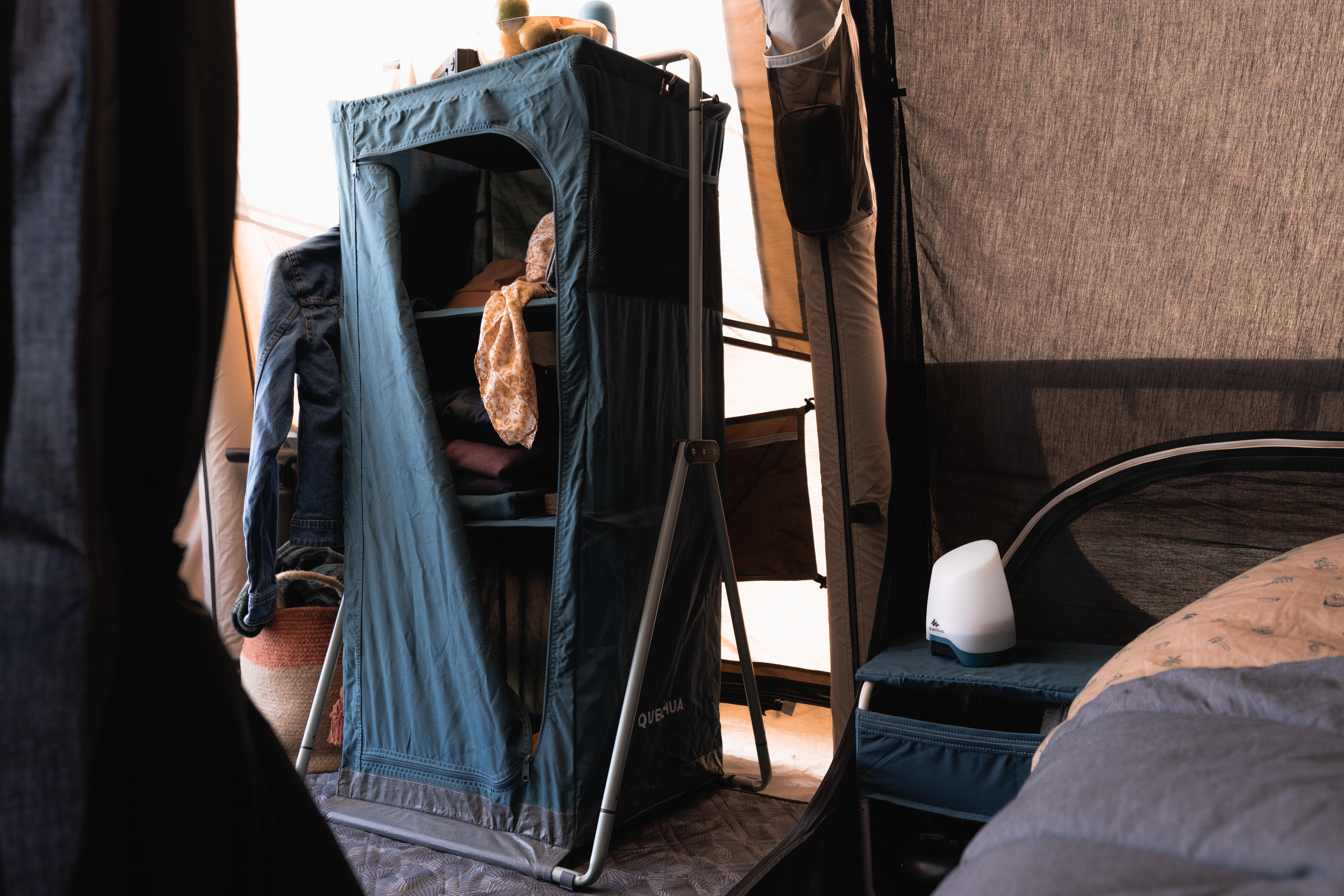 Folding Compact Camping Wardrobe - QUECHUA
