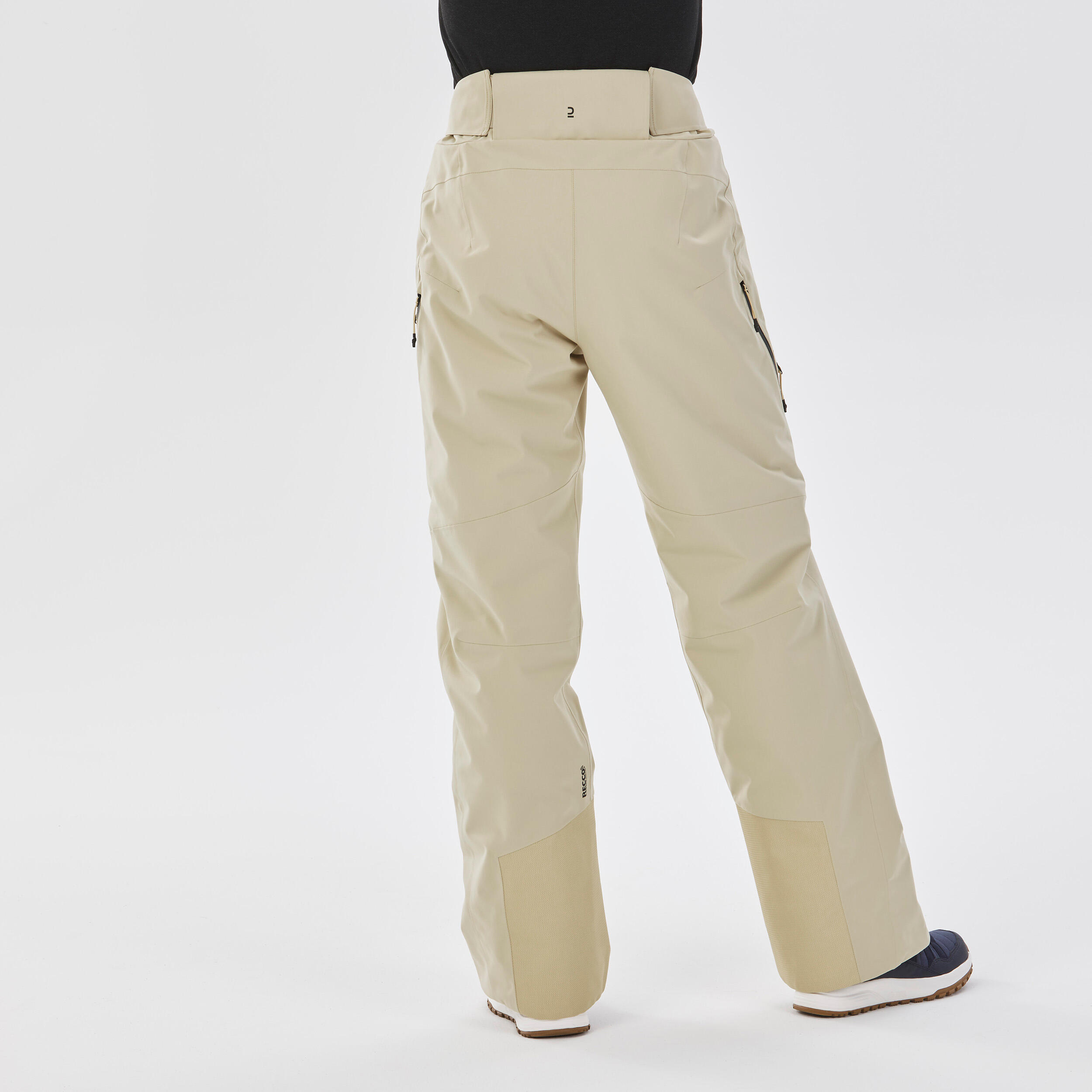 WOMEN’S SKI TROUSERS FR100 - BEIGE 5/13