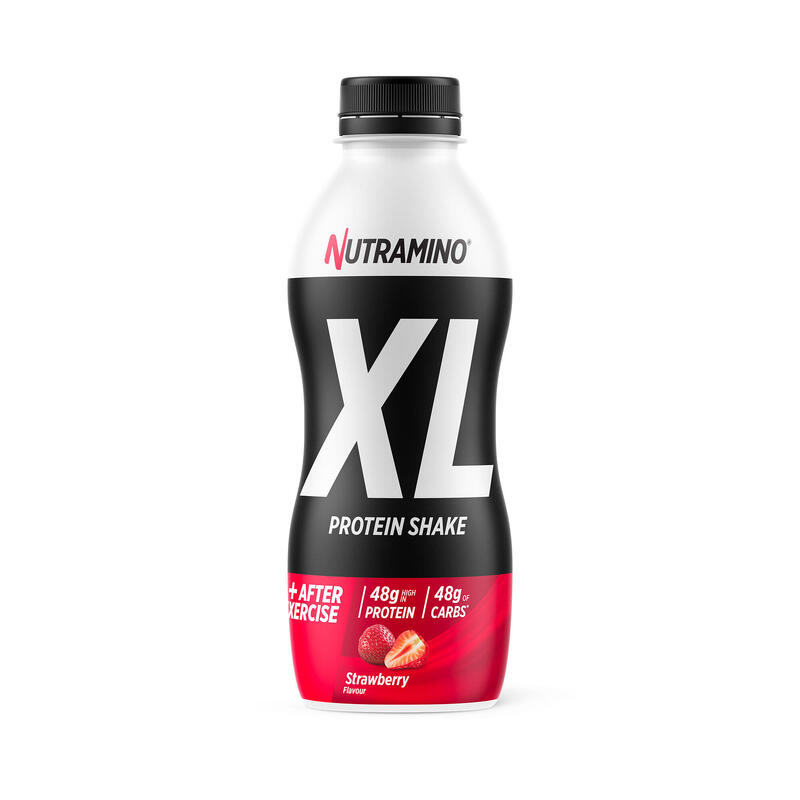 Proteinshake Protein XL Recovery Shake Erdbeere 500 ml