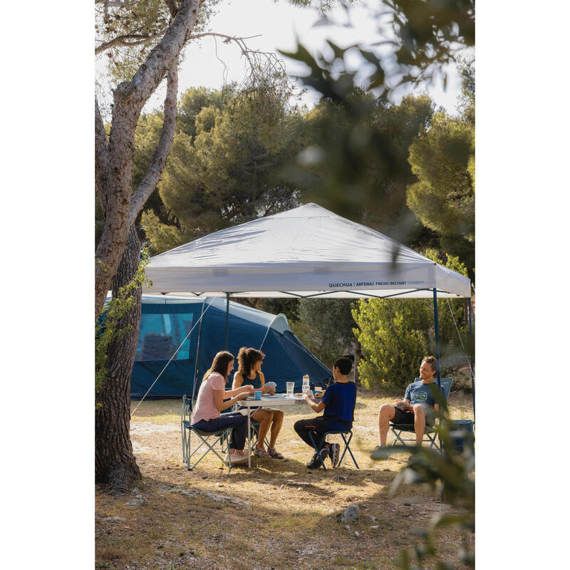 Adăpost de camping tip pavilion Arpenaz Fresh Instant Canopy 8 persoane