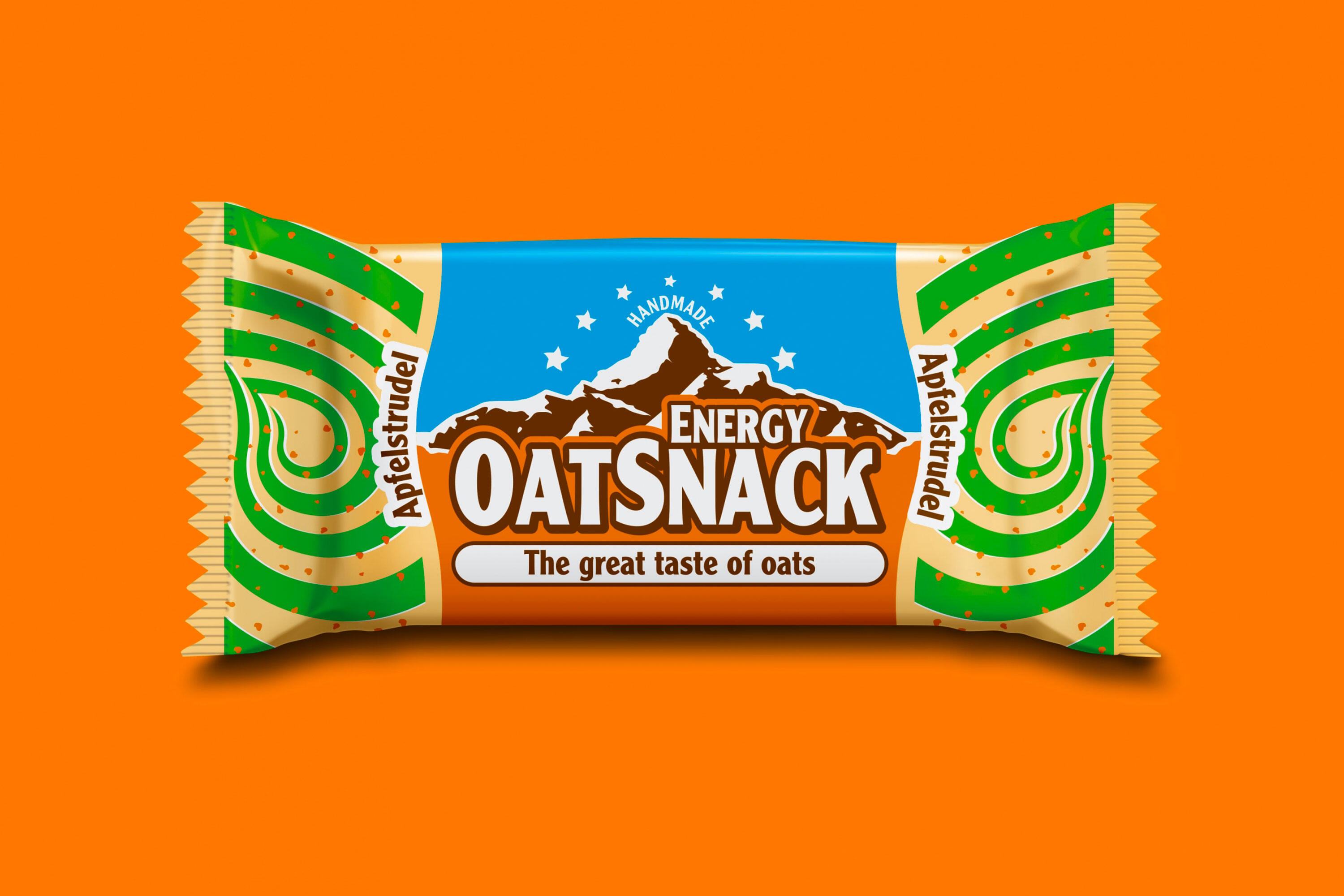 Energy Bar - Apfelstrudel Energy Oat Snack Bar (apples, cinnamon) 65g 4/5