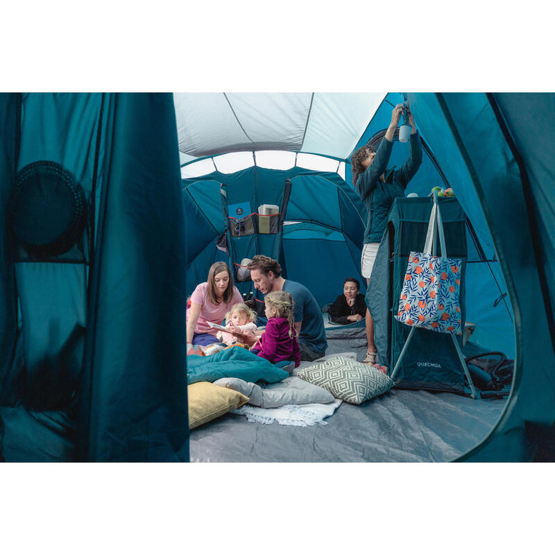 Cort de camping 8 locuri 4 camere, Arpenaz 8.4