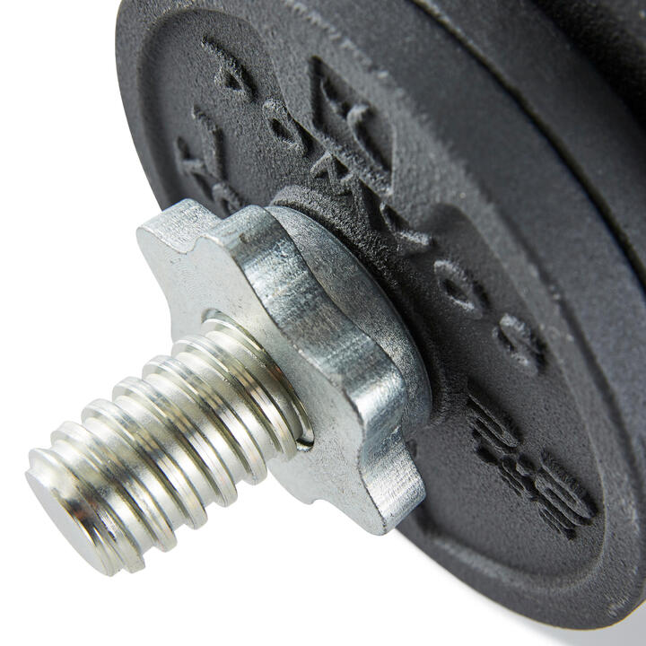 Kit manubri bodybuilding 20kg CORENGTH DECATHLON