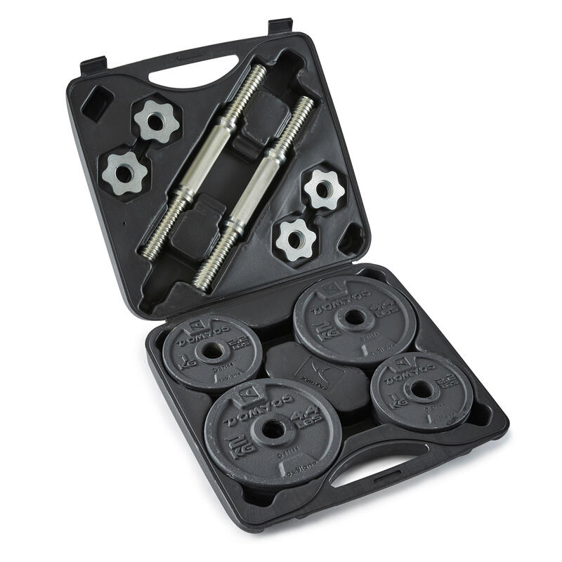 Titanium Strength TH20 Set Mancuernas Hexagonales 2- 20Kg + Rack