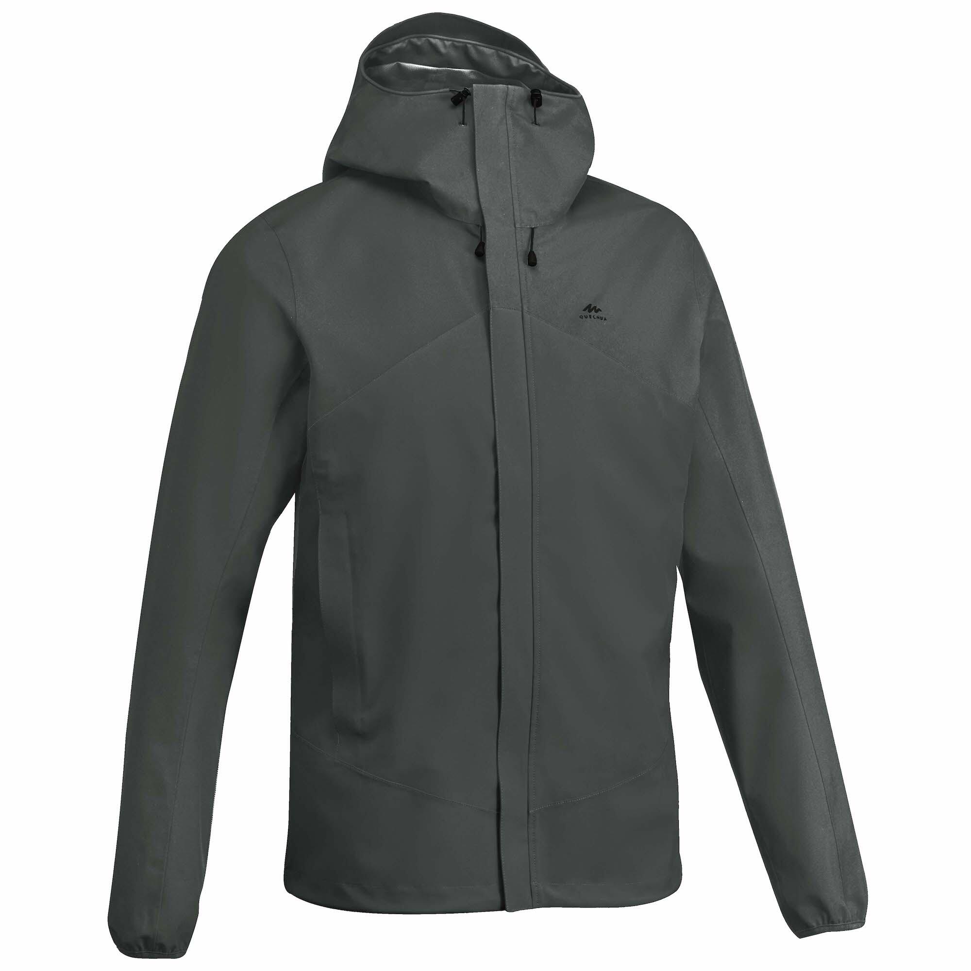 Men's Hiking Lightweight Waterproof Jacket MH150