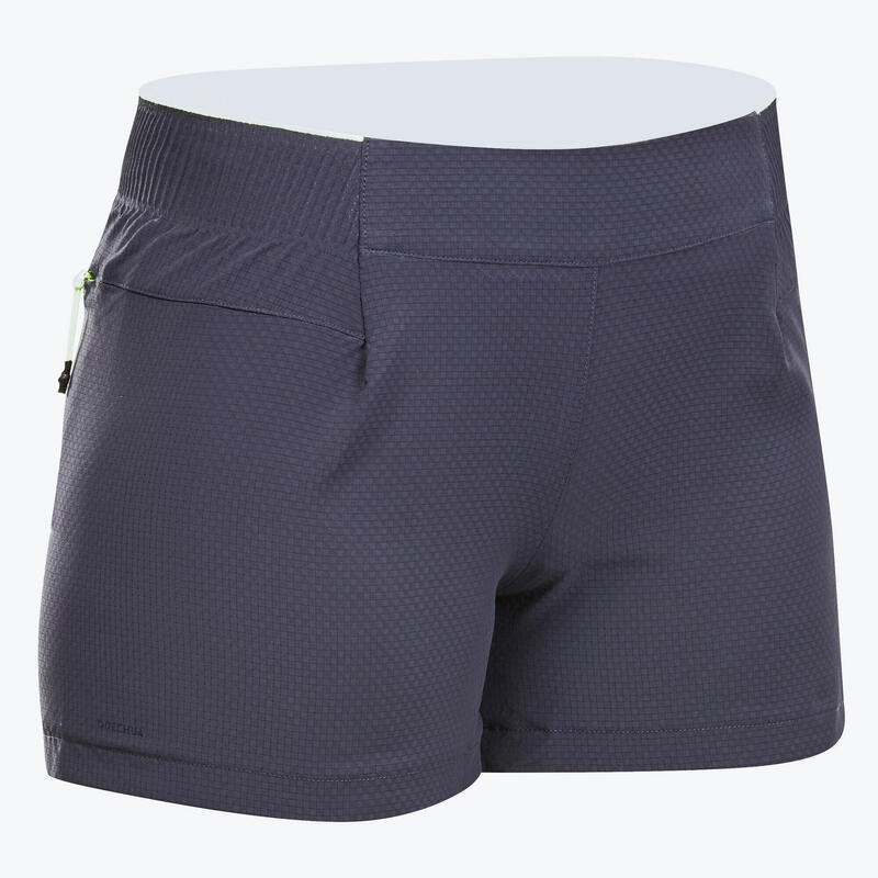 Short ultra ligero de senderismo rápido FH 900 mujer azul oscuro 