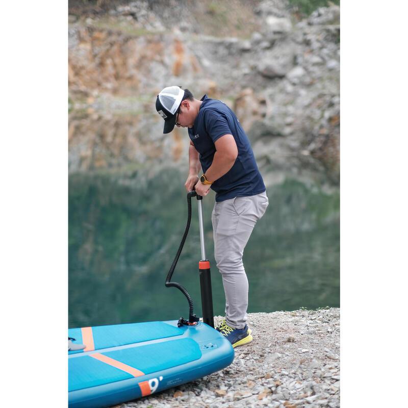 PRANCHA, BOMBA, PAGAIA STAND UP PADDLE INSUFLÁVEL PASSEIO INICIANTE (CONJUNTO)