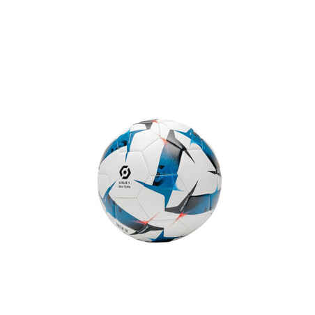 MINI BALLON LIGUE 1 UBER EATS OFFICIEL REPLICA BLANC BLEU 2023 TAILLE 1