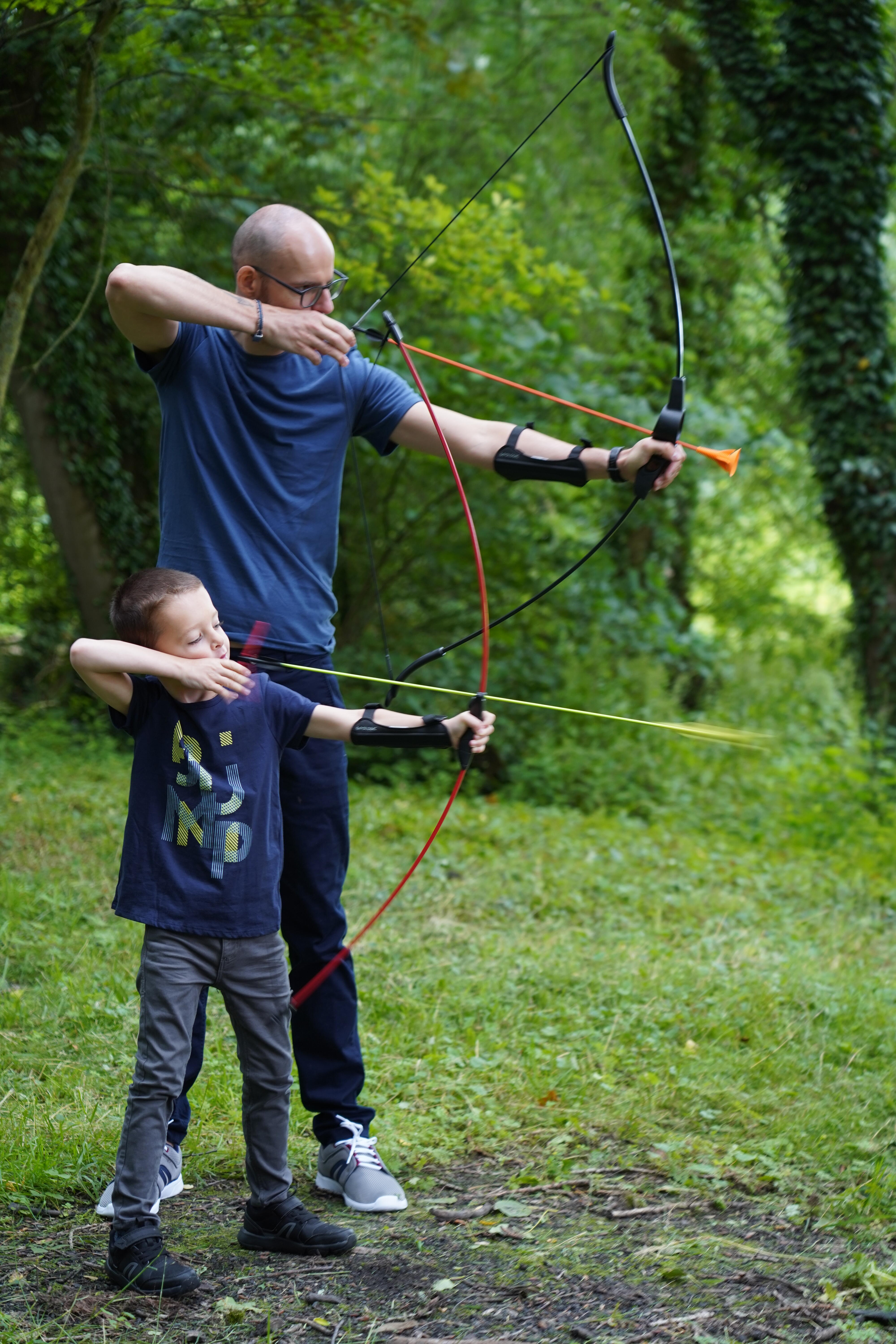 Kids' Archery Bow - Discovery Junior Red - GEOLOGIC