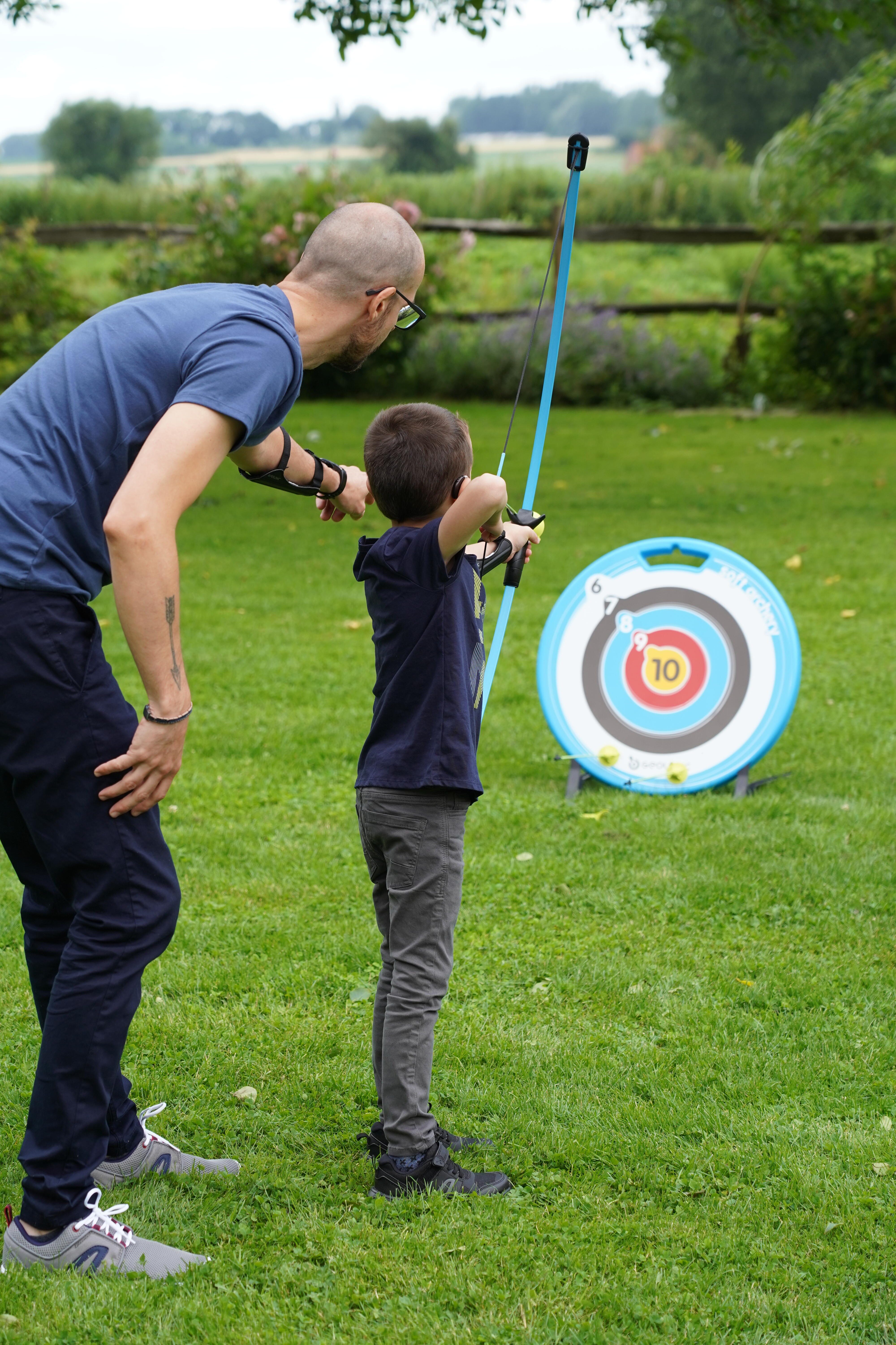 Kids' Archery Bow - Discovery Junior Blue - GEOLOGIC