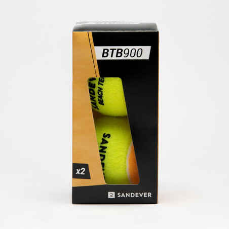 Bola de tenis de playa Sandever BTB 900 amarillo