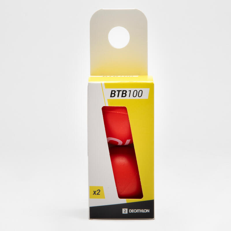 BALLES MOUSSE DE BEACH TENNIS BTB 100 RED