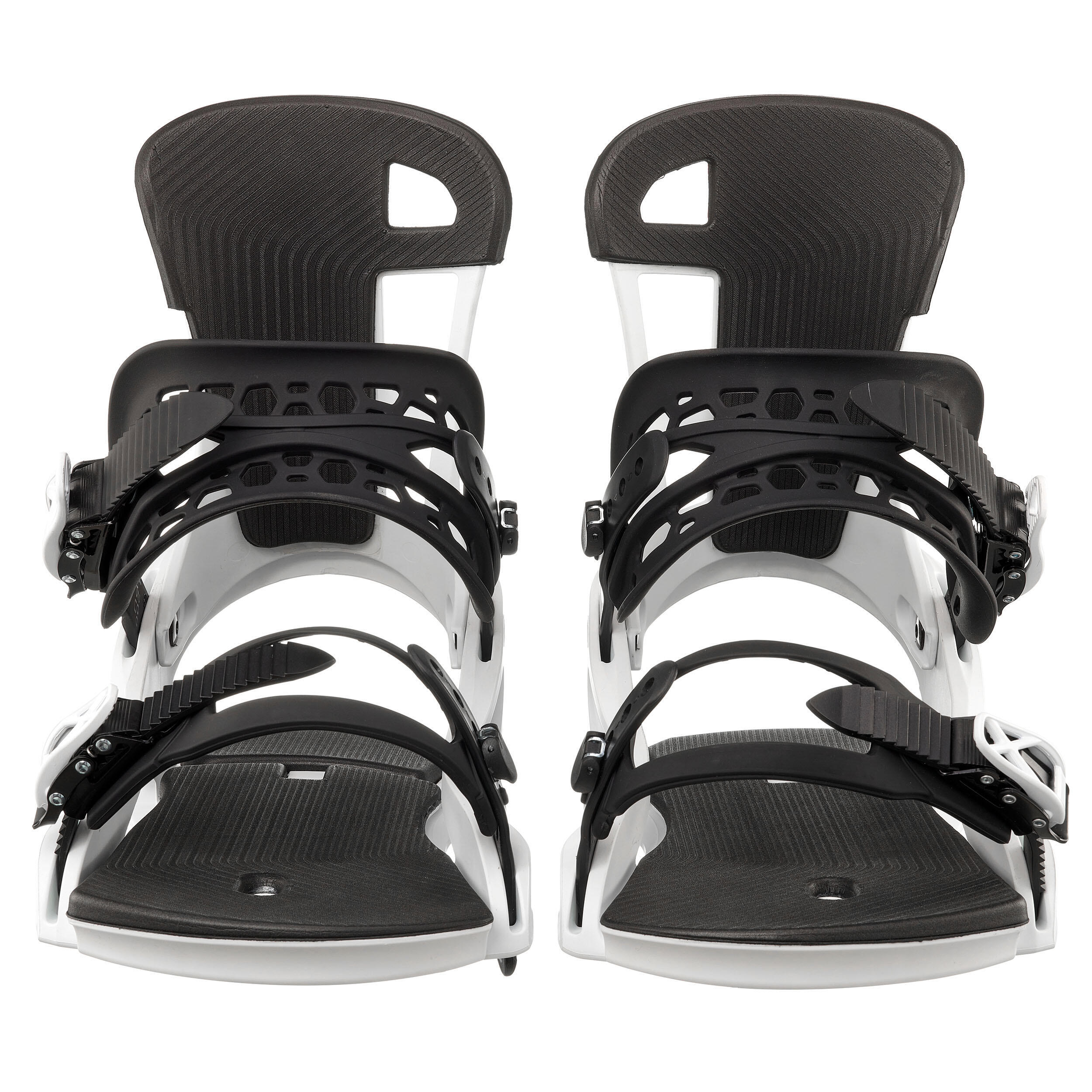 All Mountain/Freestyle Snowboard Bindings - SNB 500 - White 10/12