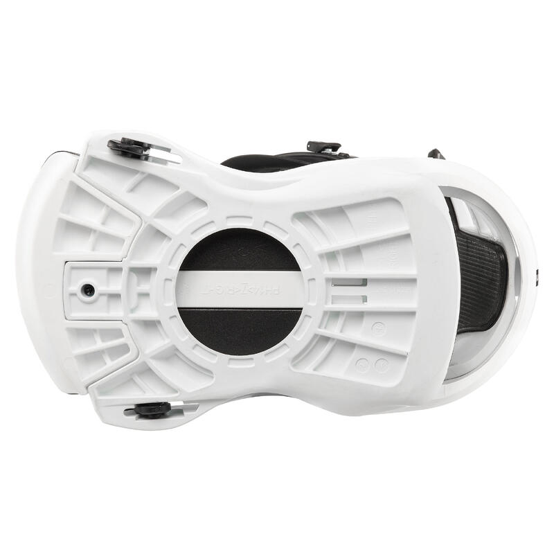 Snowboard All Mountain/Freestyle Bağlamaları - Beyaz - SNB 500