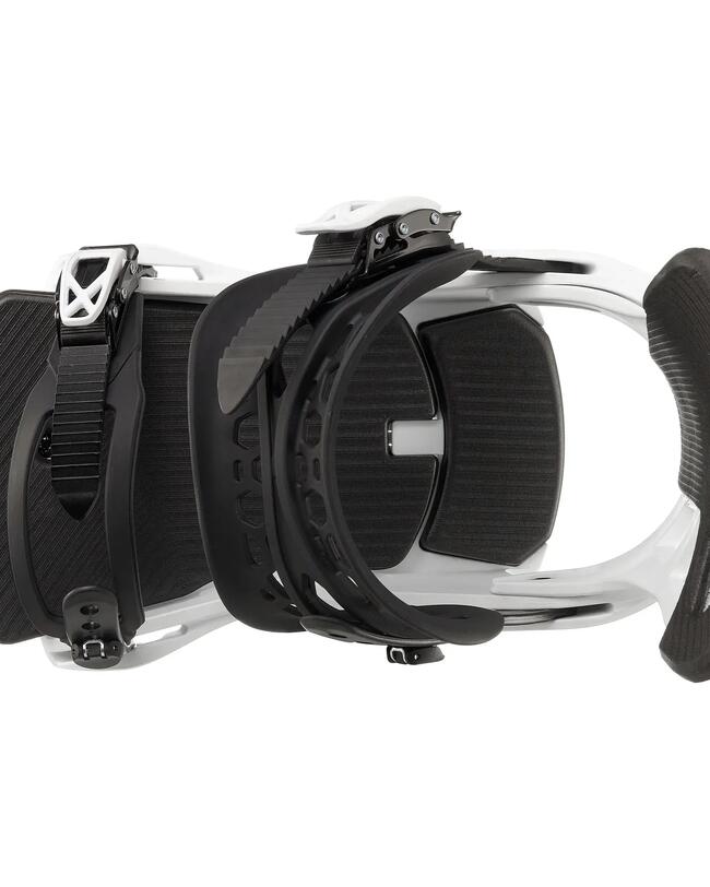 Snowboardbindingen voor all mountain/freestyle voor heren - SNB 500 - wit