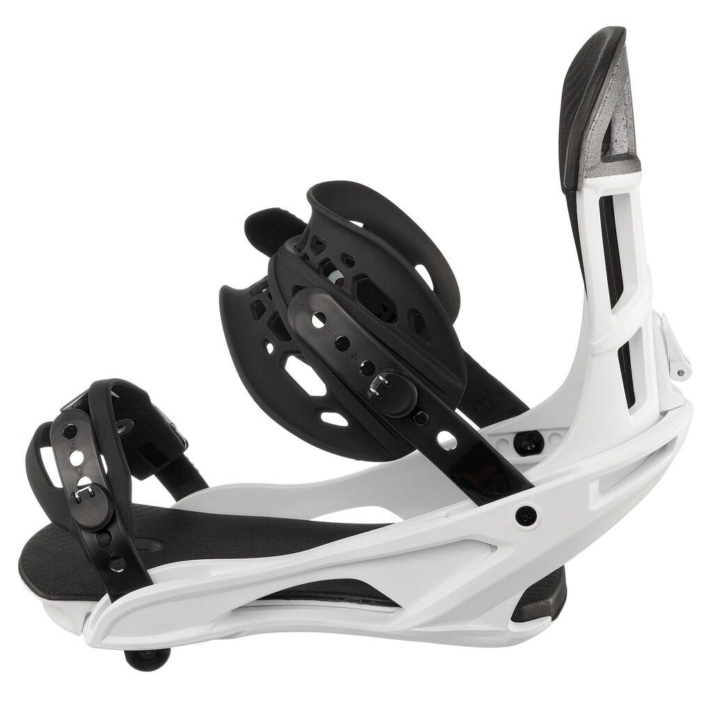 Men’s Snowboard Bindings - All Mountain/Freestyle - SNB 500 - Black