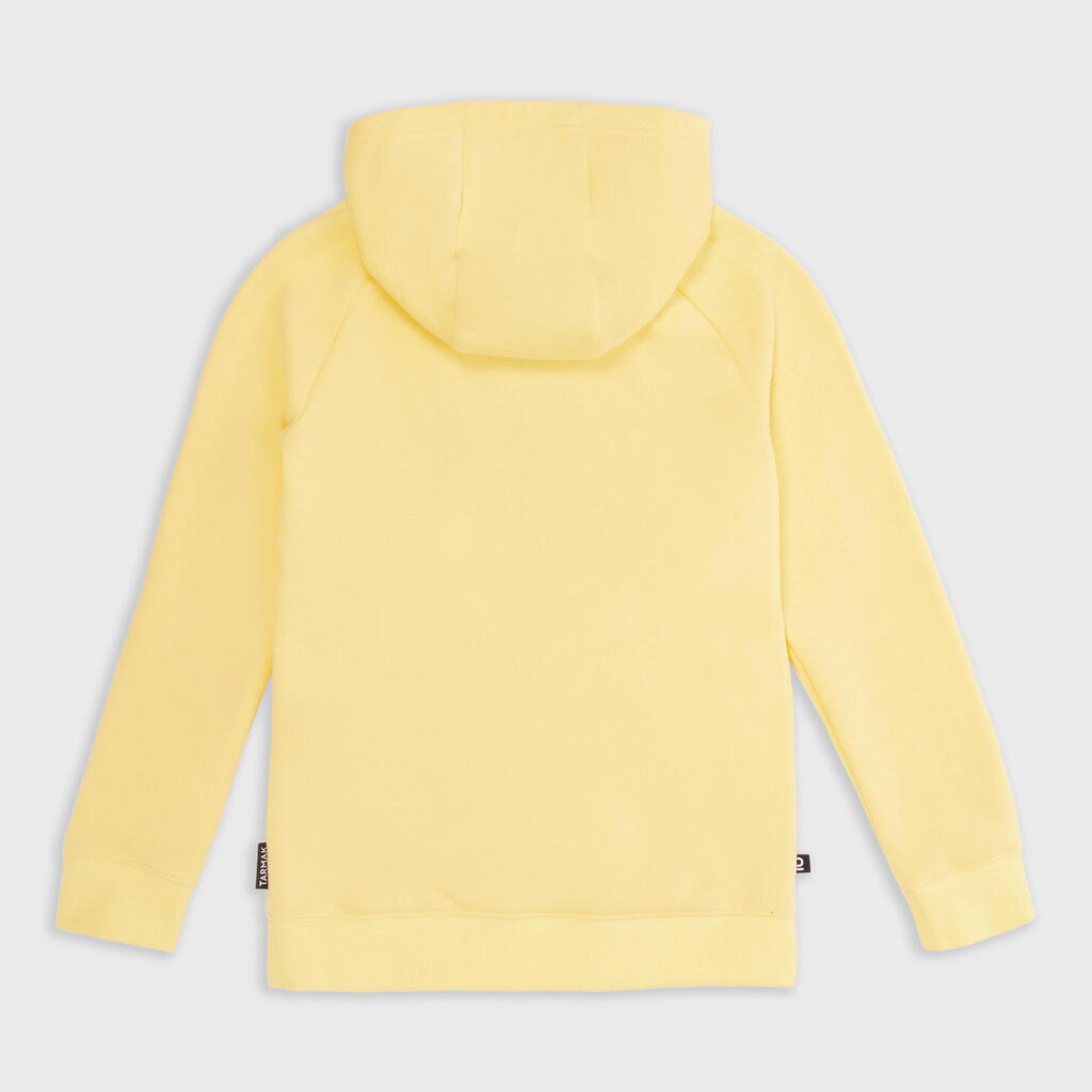 Kids' Basketball Hoodie H100 - Yellow