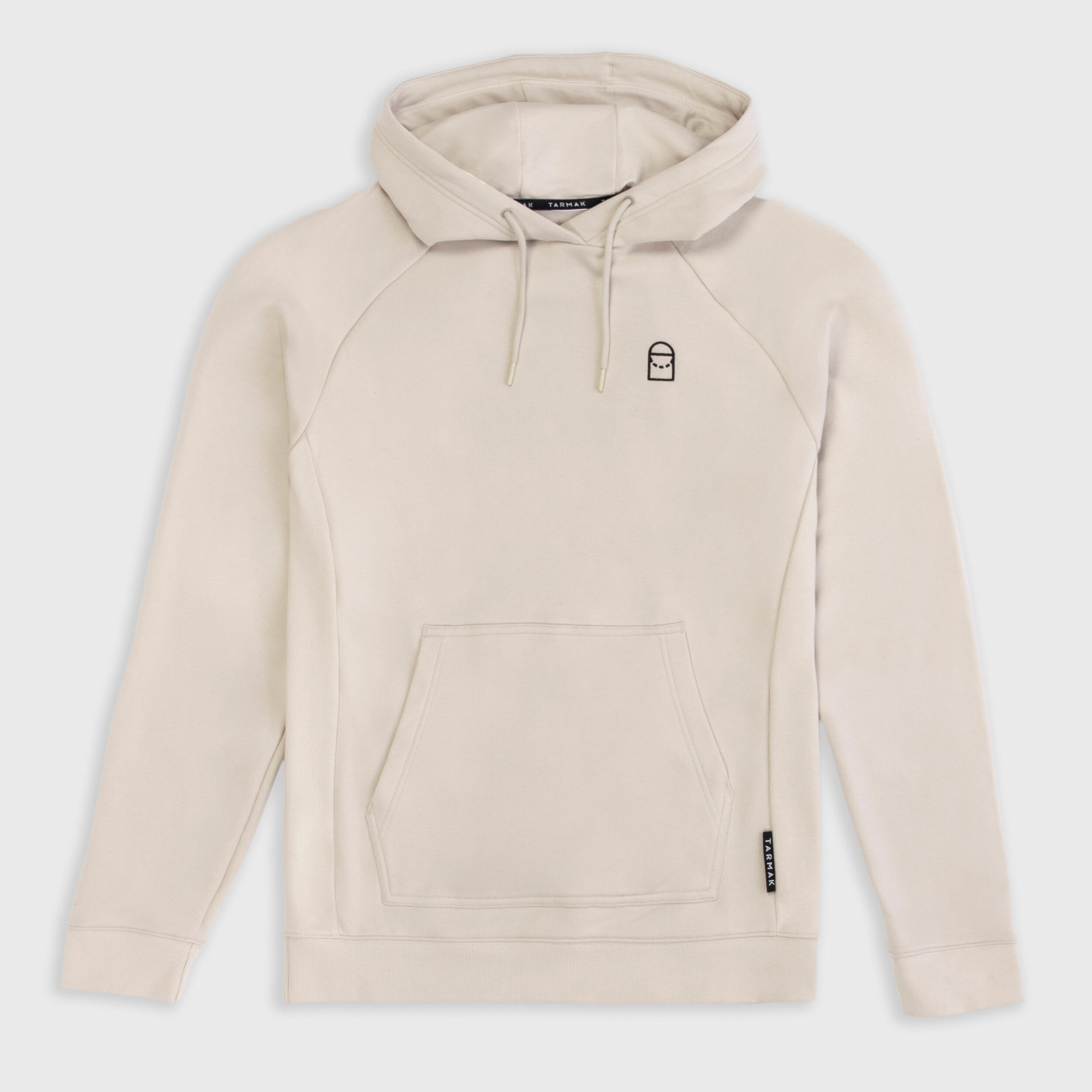 SUDADERA DE BALONCESTO CON CAPUCHA UNISEX - H100 BEIGE 4/12