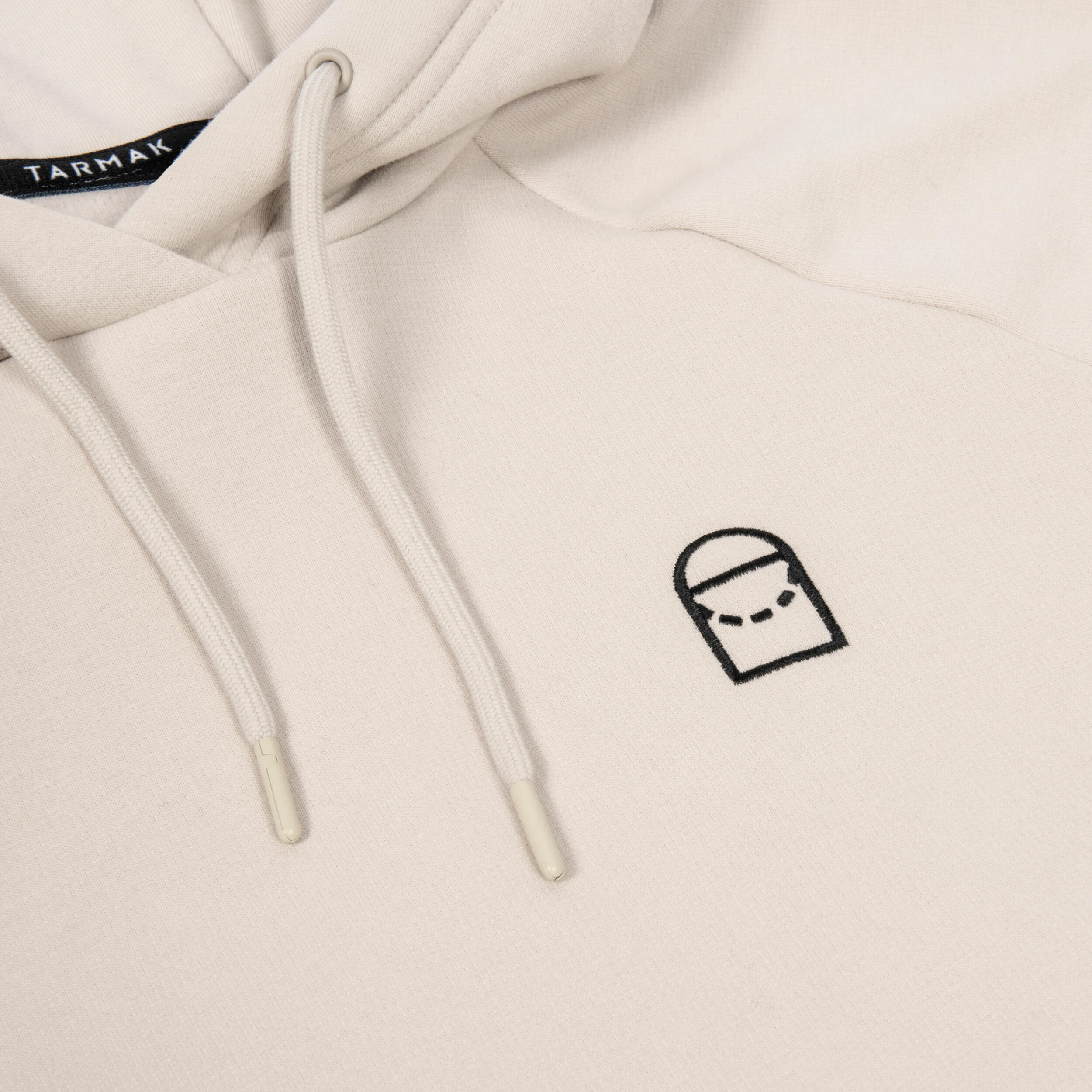 SUDADERA DE BALONCESTO CON CAPUCHA UNISEX - H100 BEIGE 3/12
