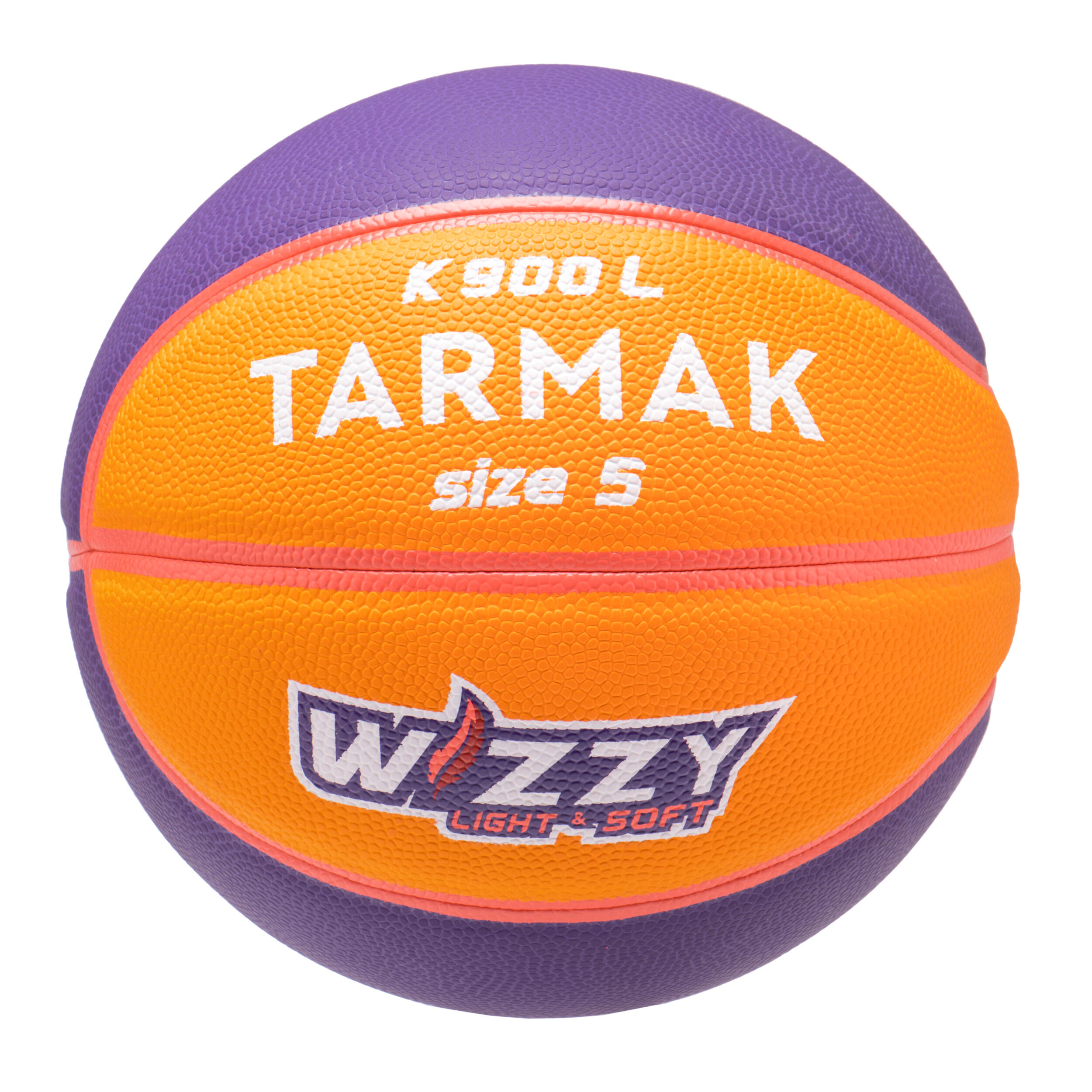 Tarmak - K900 Wizzy Ball Orange Violet - Ballon De Basket - Basketball / Netball - - Taille Unique - Decathlon