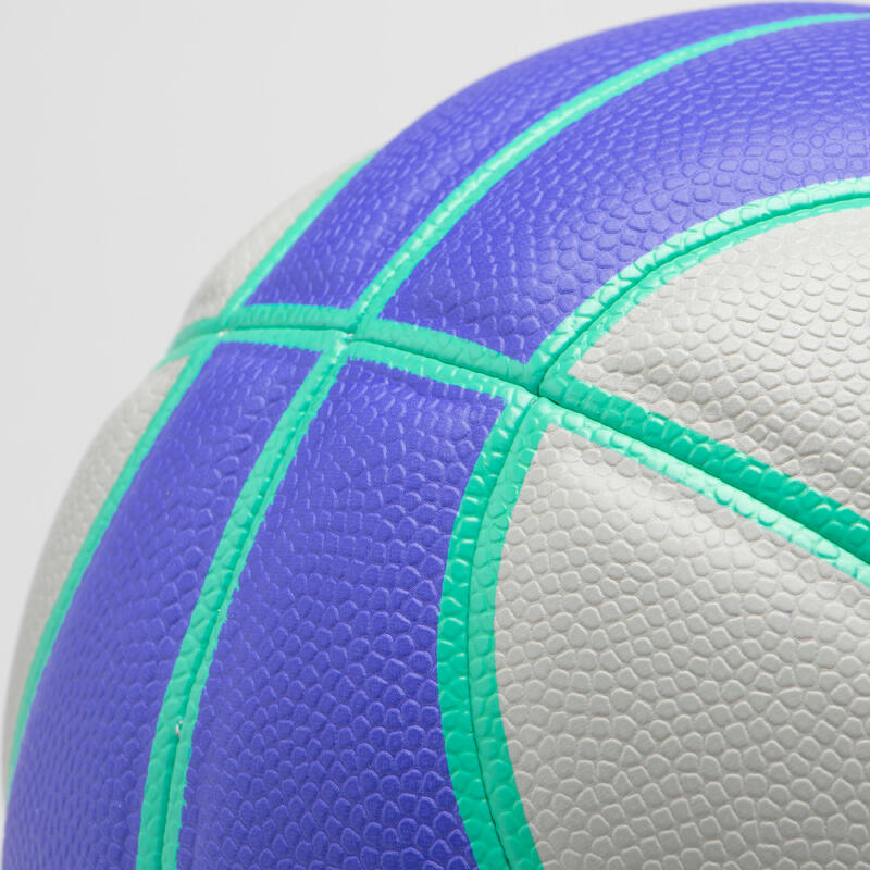 Basketball Grösse 5 Light & Soft - K900 Wizzy grau/violett