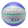 Basketbola bumba "K900 Wizzy", pelēka/violeta