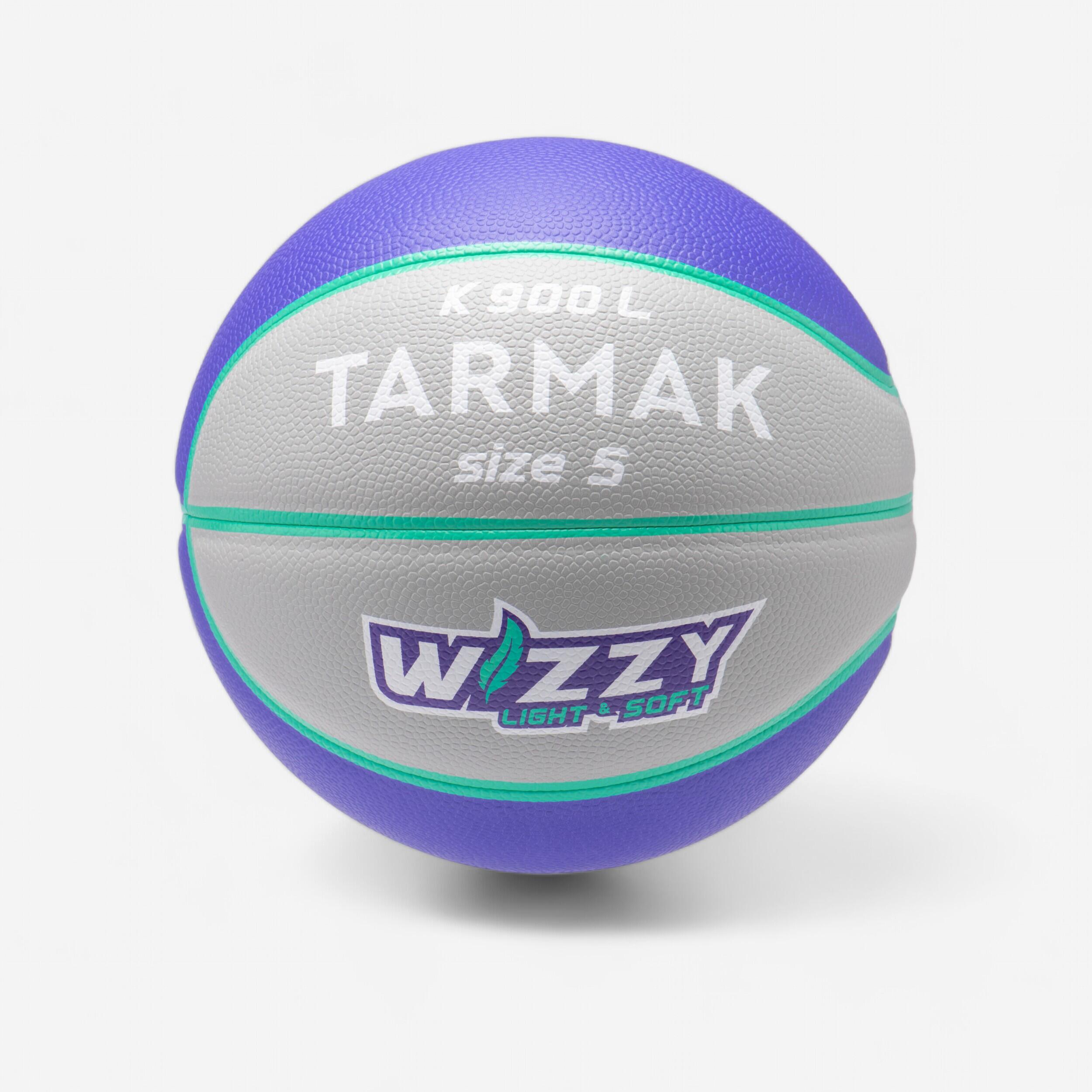 Tarmak - K900 Wizzy Ball Gris Violet - Ballon De Basket - Basketball / Netball - - Taille Unique - Decathlon