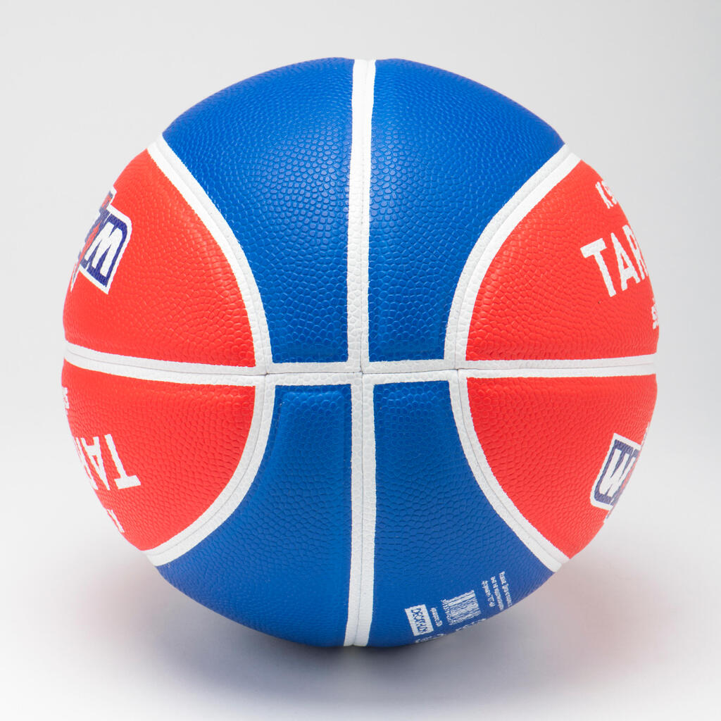 Basketball Grösse 5 Light & Soft - K900 Wizzy orange/violett