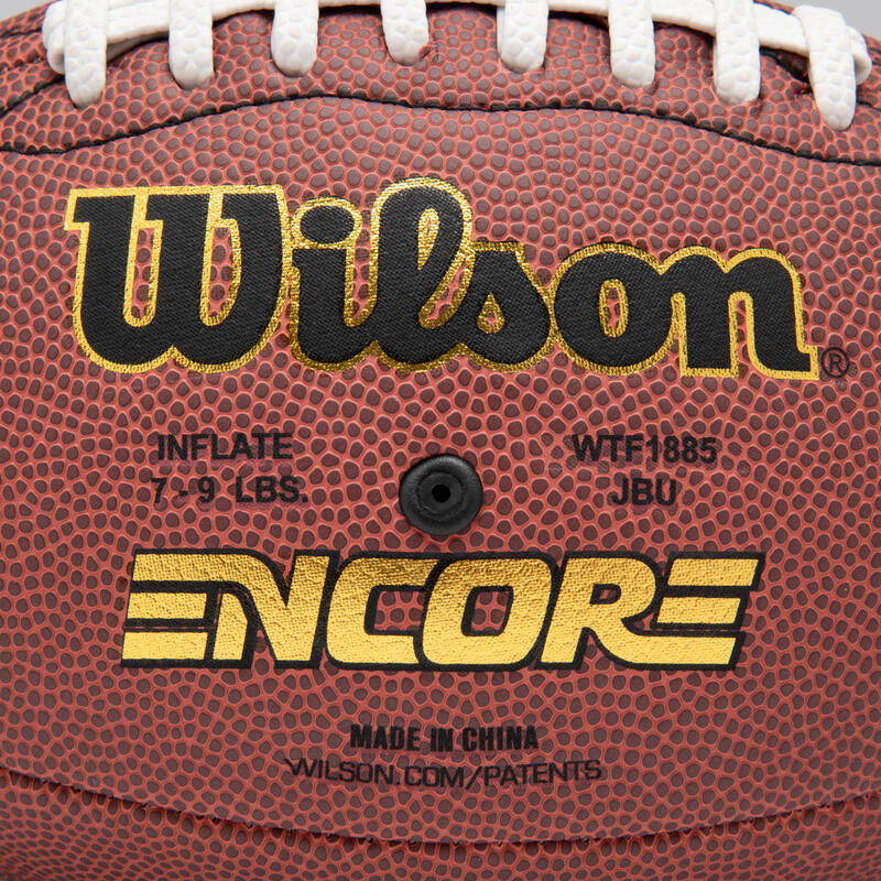 Minge oficială Fotbal American NFL Encore Official maro