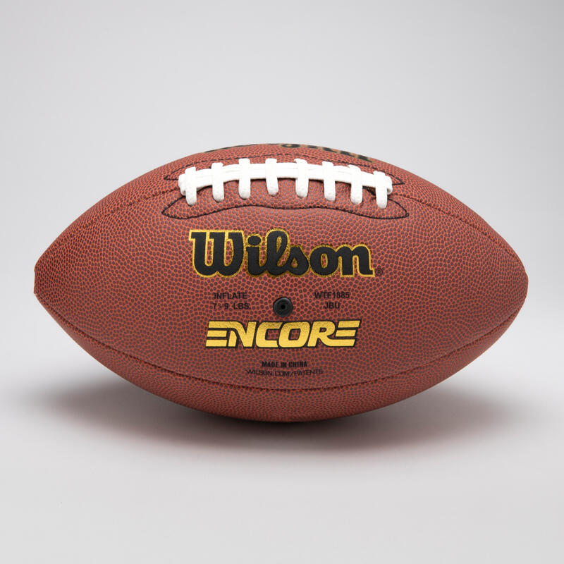 Balón de fútbol americano talla oficial - NFL ENCORE OFFICIAL marrón