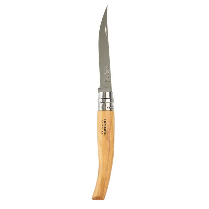 Folding Knife OPINEL Tapered N10 Handle Olive Wood and Its 