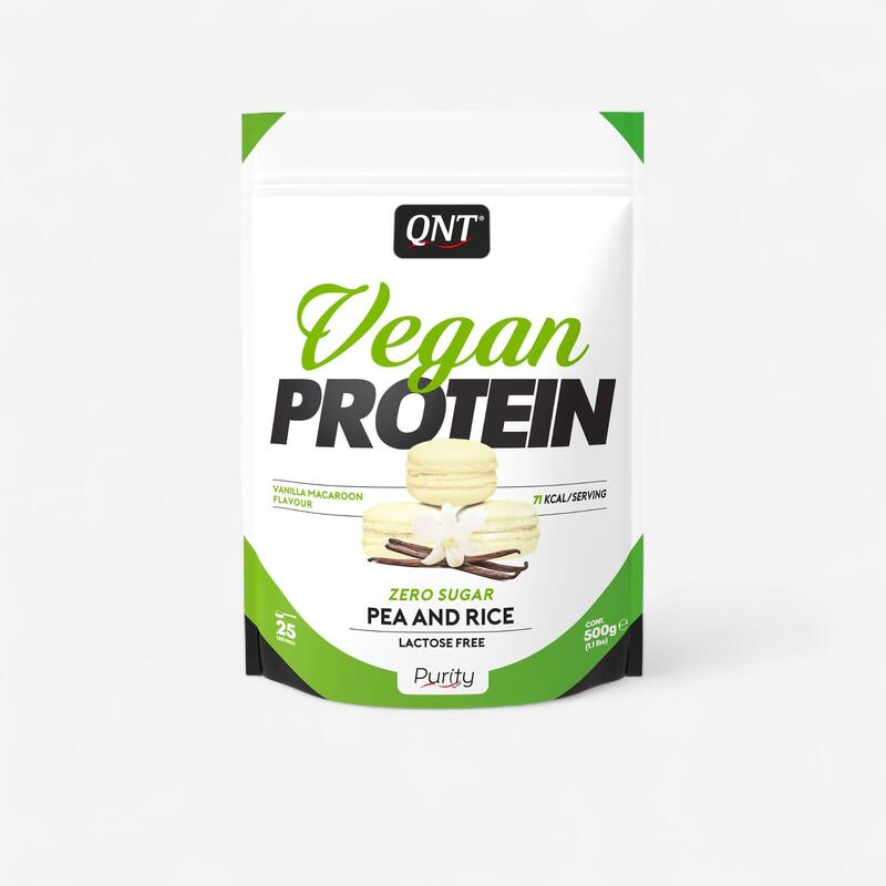 Protéines en poudre Vegan Protein Zero Sugar Vanilla Macaron 500g