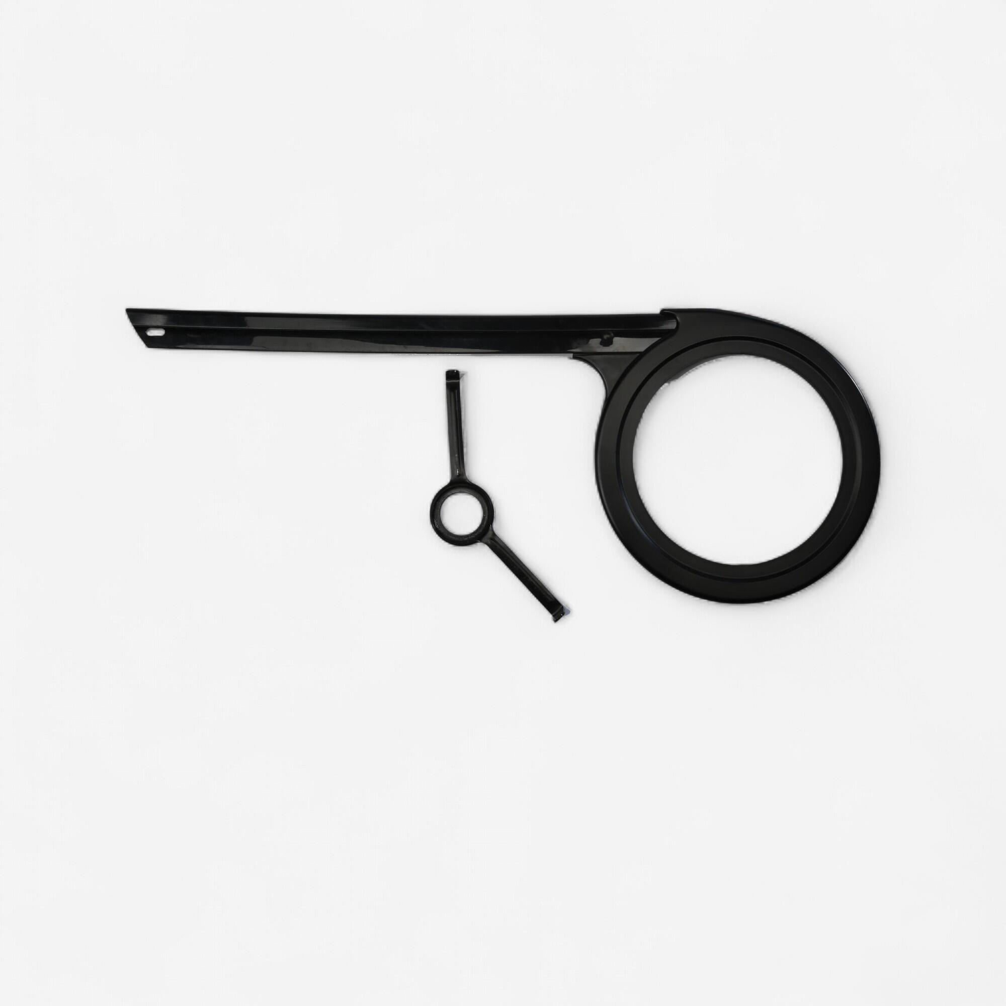 Elops - Carter Chaine 470mm 48t+ Bracket - Protège-chaîne - Sav Cycle - Incolore - Taille Unique - Decathlon