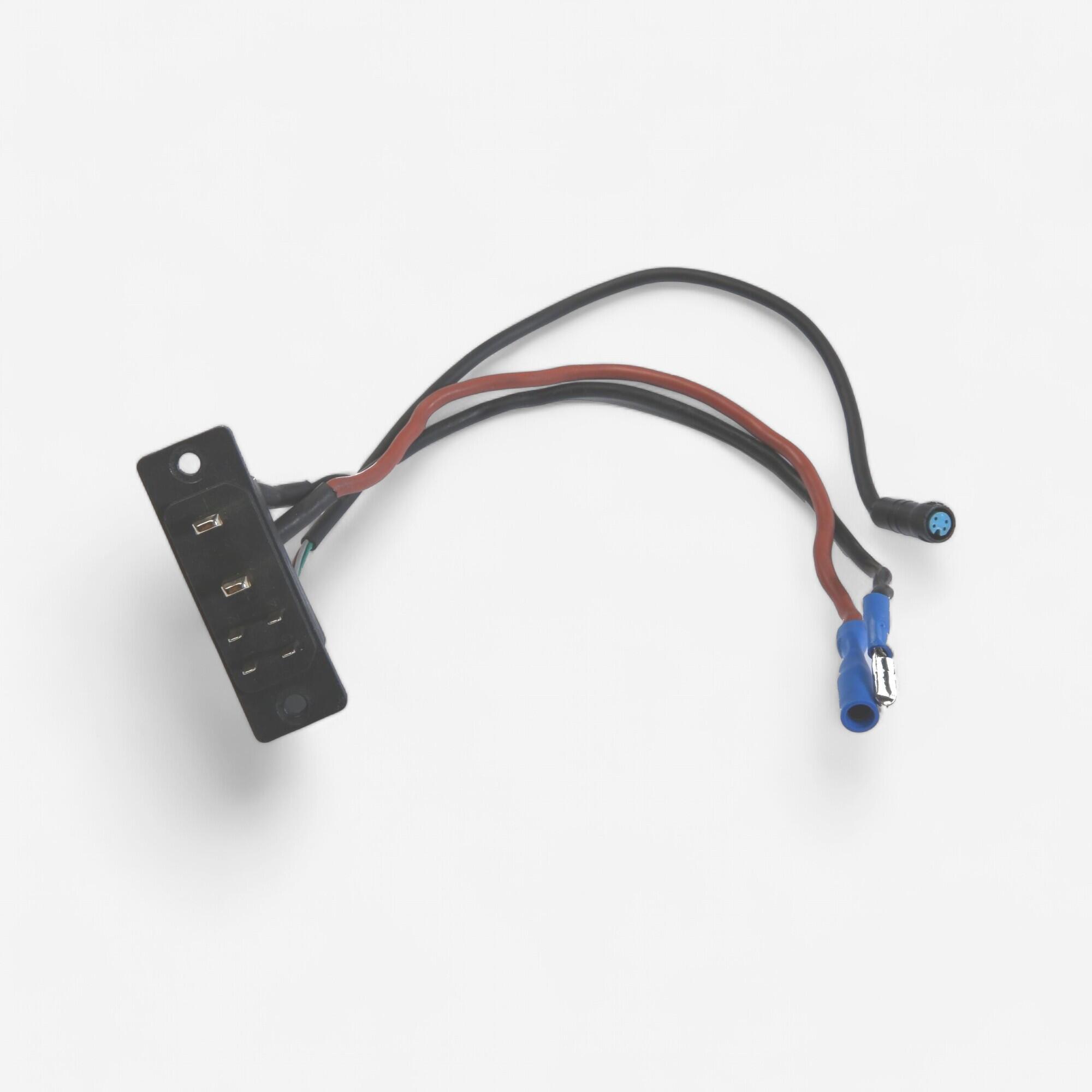 Elops - Contacteur Batterie Velocargo Longtail Chargement Arriere R500 Electrique - Câble Connexion - Sav Cycle - Noir - Taille Unique - Decathlon