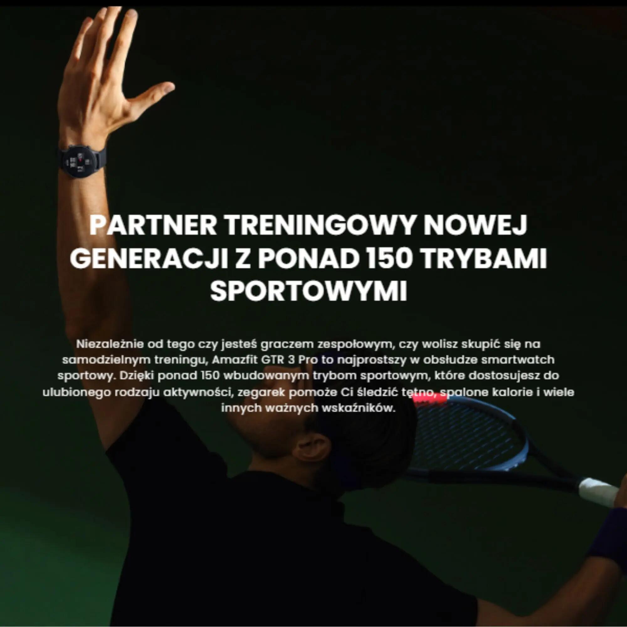 Second Life - Zegarek smartwatch Amazfit GTR 3 Pro Infinite Black 11/12