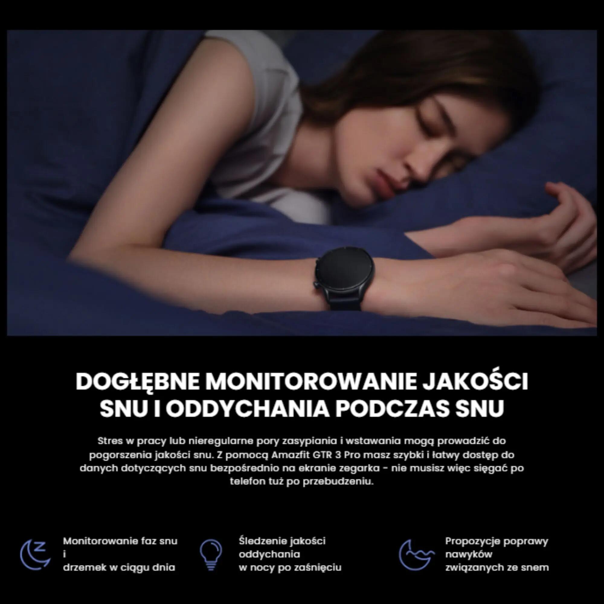 Second Life - Zegarek smartwatch Amazfit GTR 3 Pro Infinite Black 10/12