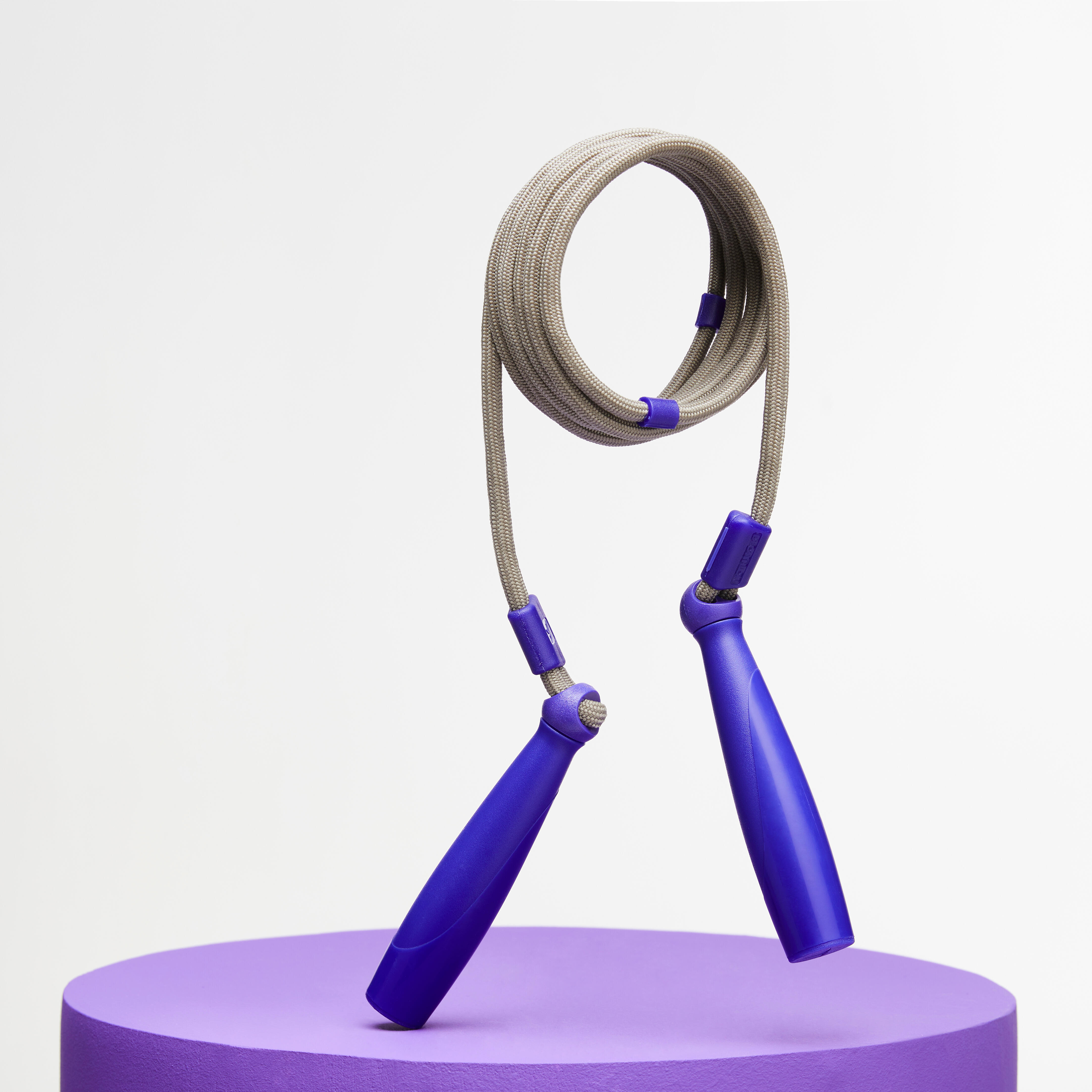 Kids' Adjustable Skipping Rope - 500 - Bright violet - Domyos