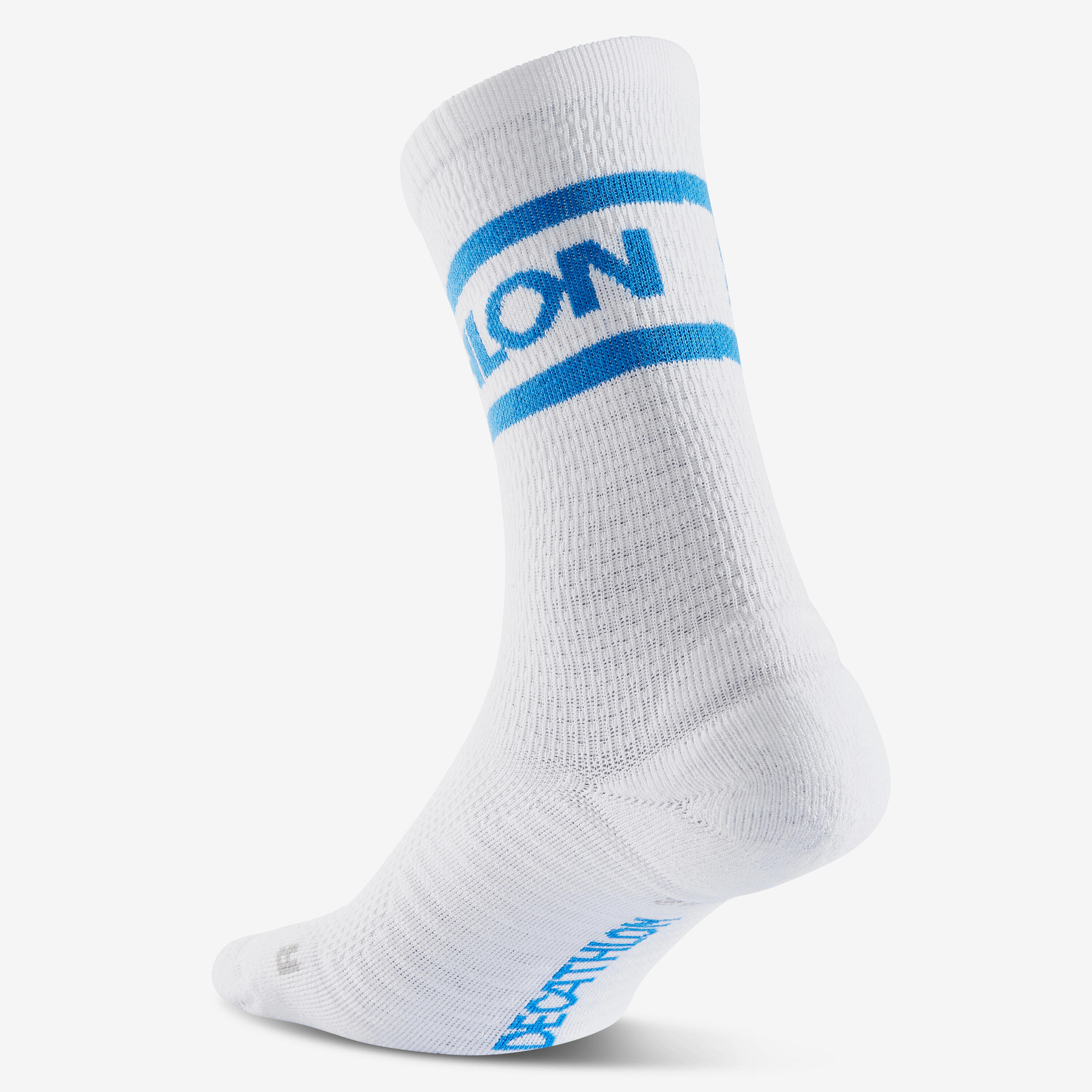 Calze alte URBAN bianco-azzurro 6/8