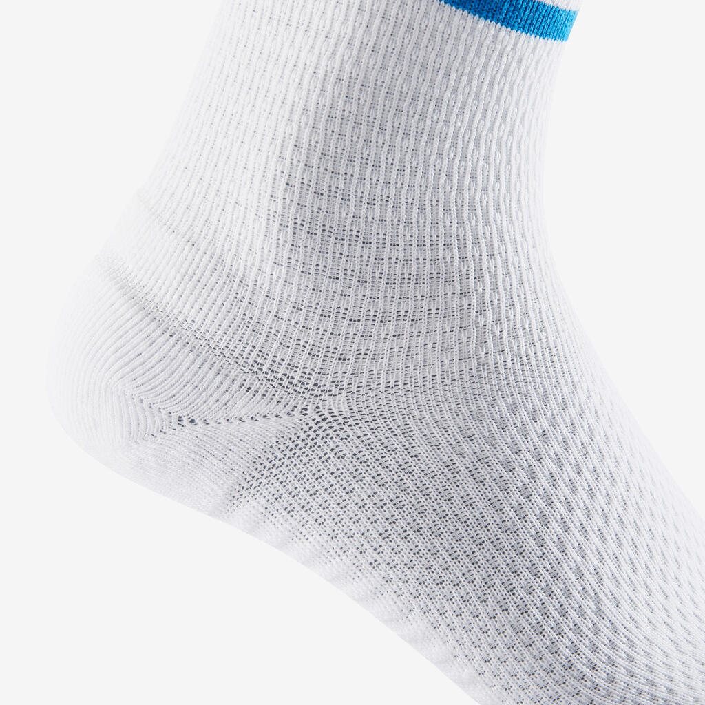 Čarape Urban visoke bijelo-plave 2 para
