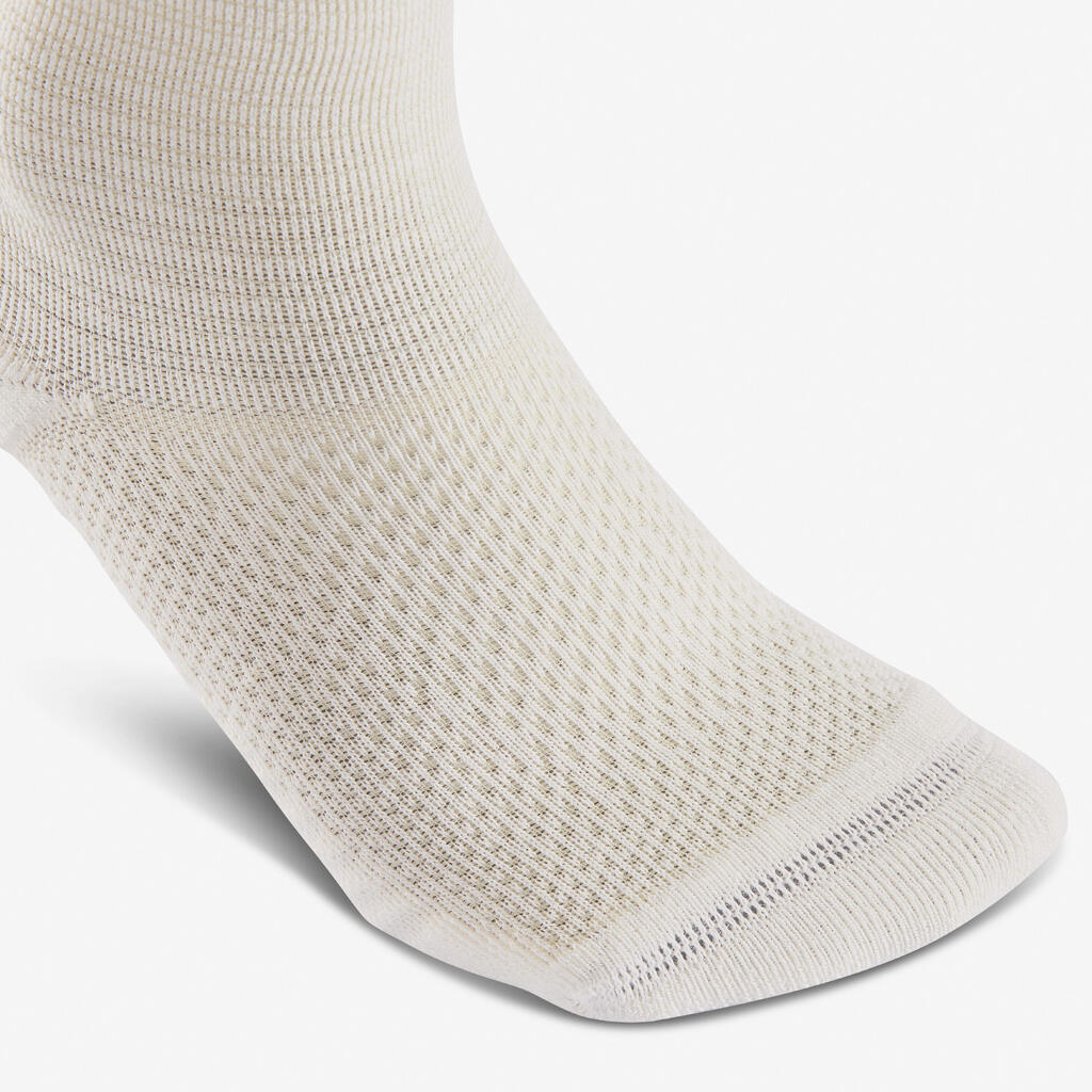 Vysoké ponožky s textúrou Deocell Urban Walk - 2 páry béžové a svetlomodré