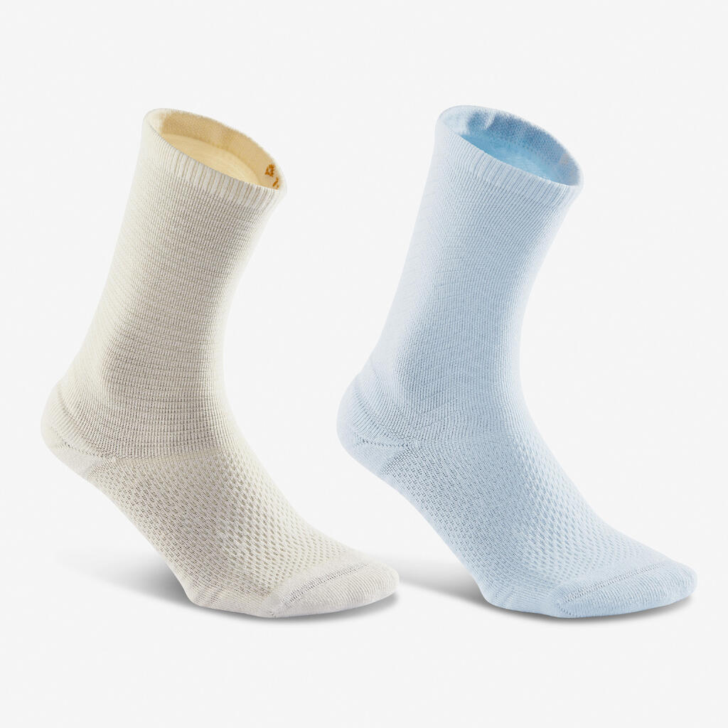 Walking Socken High Deocell 2er Pack - Urban Walk blau/khaki 