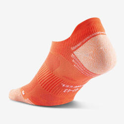 Chaussettes marche sportive/nordique WS 500 Invisible Fresh rouge / orange /bleu