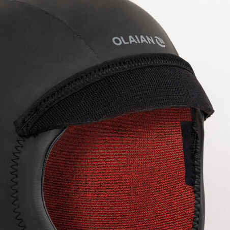 Olaian 2 mm Neoprene Surfing Full Wetsuit Hood