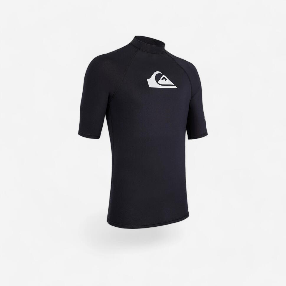 UVwerend tshirt voor surfen korte mouwen zwart QUIKSILVER